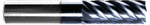 six flute end mill